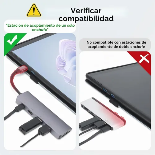 Vista 2 de Omnpak - Funda para Microsoft Surface Pro 11/10/9 de 13 pulgadas, soporte multiángulo Stylus Holder, Shockproof Protective, Compatible with Type