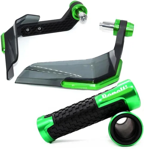 Vista 14 de Para Benelli BJ500 BJ250 TRK 502 TNT 300 600 trk502X protector de manillar de motocicleta protector de mano protector de parabrisas (color negro)