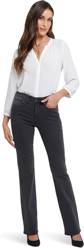 Vista 14 de NYDJ Barbara - Pantalones de mezclilla para mujer Negro