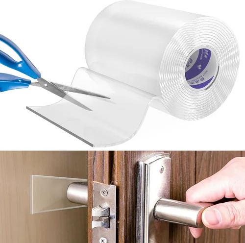 Vista 9 de Parachoques de puerta de armario cortables de 2 pulgadas, tapones para muebles, almohadillas autoadhesivas insonorizadas para muebles, almohadillas