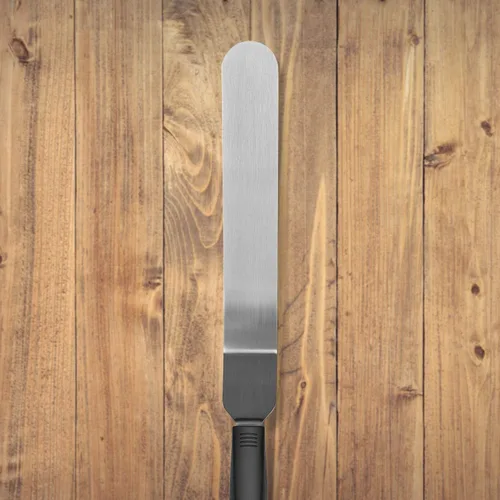 Vista 6 de Lurch Alemania Tango Icing Espátula Paleta Cuchillo 14.5 Pulgadas - Negro