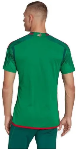 Vista 5 de adidas Camiseta de fútbol mexicano para hombre, Verde