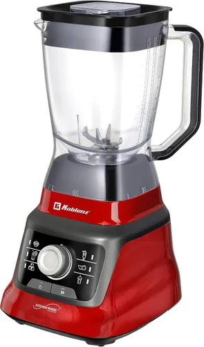 Vista 3 de Koblenz Bob - Batidora de encimera, 1400 W, 68 onzas, negro/rojo, LKM-9608