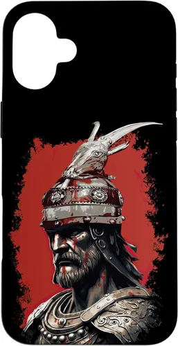 Vista 23 de Funda para iPhone 13 Pro Max Skanderbeg Albanan National Hero Eagle Kosovo Albaner
