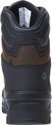 Vista 8 de Wolverine Warrior, hombre, marrón, punta comp, EH, Mt, WP, bota de 8 pulgadas, Marrón