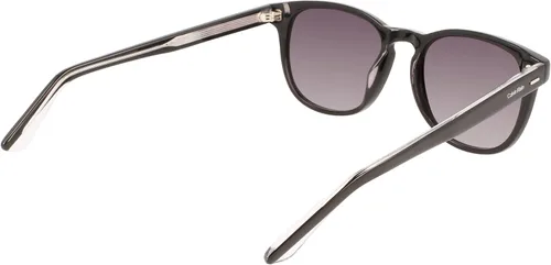 Vista 6 de Calvin Klein CK22515S - Lentes de sol redondos, color negro, talla única, Negro