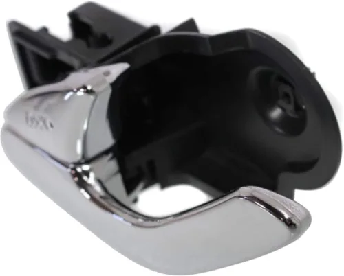 Vista 5 de KarParts360 Para Mazda Tribute 2001-2006 Manija de puerta interior delantera o trasera, lado del conductor cromada con botón de bloqueo de puerta