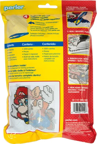 Vista 2 de Bolsa de patrón grande Perler SMB