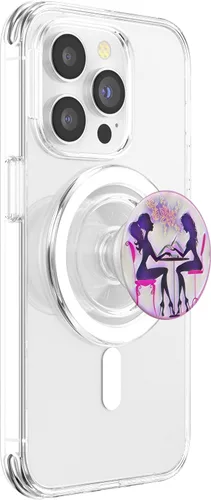 Vista 3 de Manicura Nail Tech Esmalte de uñas Maquillaje PopSockets MagSafe PopGrip para iPhone