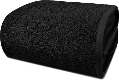 Vista 26 de DAN RIVER Paquete de 1 sábana de baño de 40x80 pulgadas, sábanas de baño jumbo para adultos, toallas grandes gruesas y absorbentes - Aguamarina