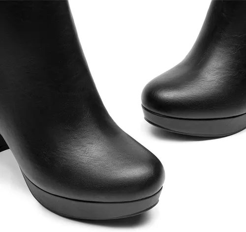 Vista 5 de DREAM PAIRS - Botines de tacón alto para mujer