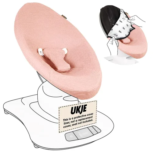 Vista 10 de UKJE Liner Baby Rocker Cover - Compatible con 4moms MamaRoo 4 Old Model Before 2022 - Funda para columpio para bebé, cubierta de gorila - Funda