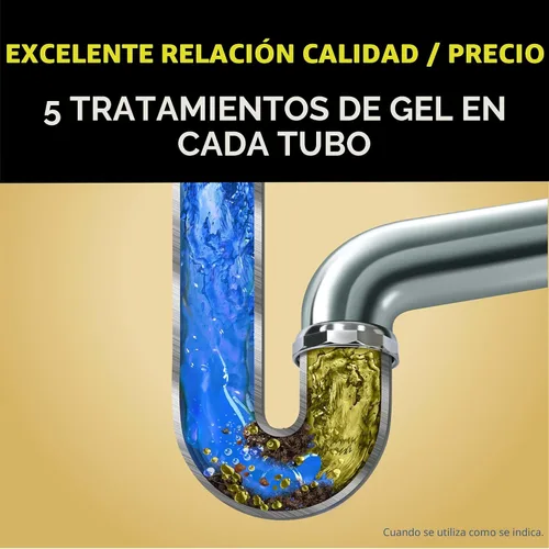 Vista 2 de Clorox Liquid-Plumr Pro-Strength - Destructor de obstrucciones, limpiador de drenaje líquido, 80 onzas líquidas (el paquete puede variar)