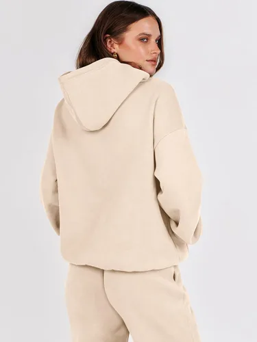 Vista 8 de ANRABESS - Conjunto de 2 piezas para mujer, sudadera holgada con capucha, pantalones de chándal, conjunto de moda Y2K, ropa de otoño