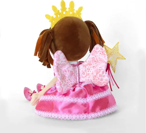 Vista 2 de YOTTOY Colección contemporánea Muñeca de peluche suave Pinkalicious de 15 pulgadas de alto