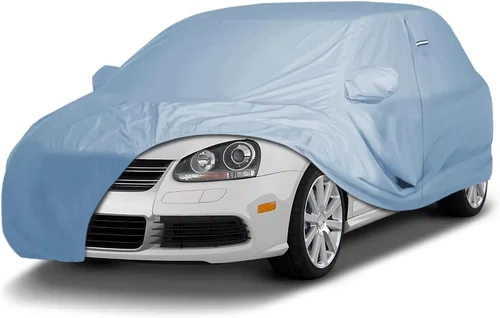 Vista 45 de iCarCover Funda de automóvil prémium para Volkswagen Jetta Sedan 2006-2025, resistente, impermeable, para todo tipo de clima, ajuste personalizado
