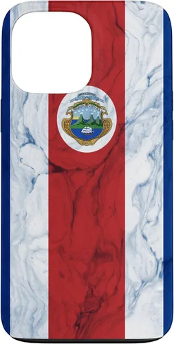 Vista 24 de Bandera de Costa Rica y fondo elegante - Funda del orgullo costarricense para iPhone 17
