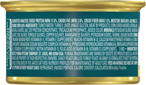 Vista 10 de Purina Fancy Feast - Comida para gatos húmeda, en salsa, enlatada y grillada
