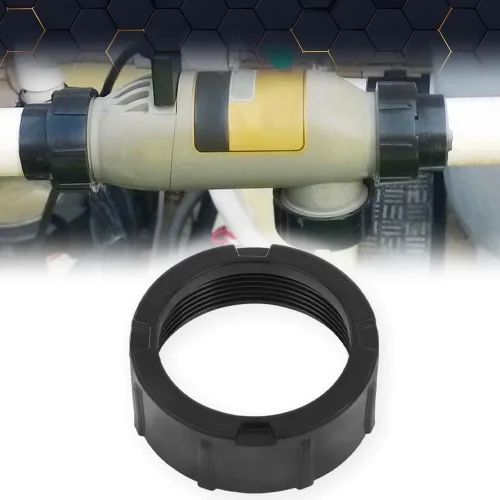 Vista 8 de PIT66 Tuerca de unión de PVC simple compatible con Jandy Zodiac A0578900 R0452100 PLC1400 - PLC700