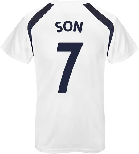 Vista 8 de Tottenham Hotspur Camiseta de entrenamiento de poliéster para niños de regalo oficial de fútbol del FC