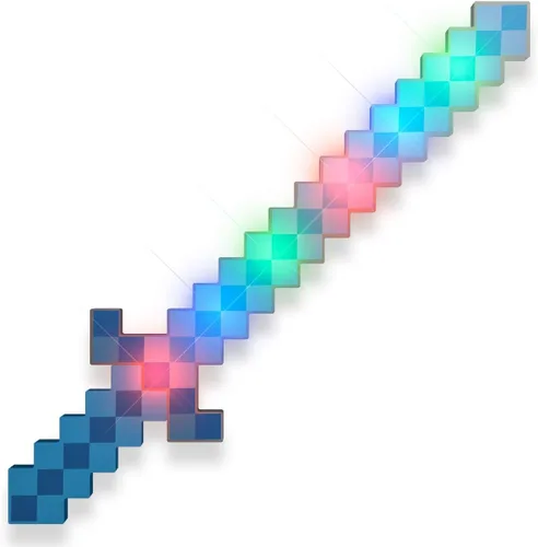 Vista 3 de Glowing LED 8-Bit Pixel espada