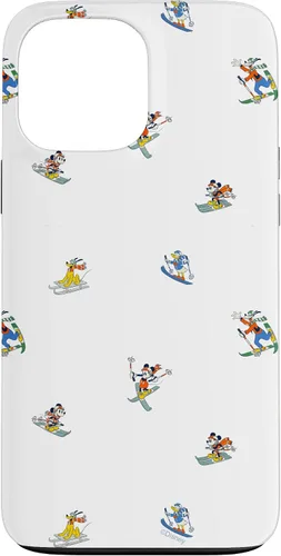 Vista 23 de iPhone 11 Disney Mickey & Pals - Funda para vacaciones de esquí de invierno