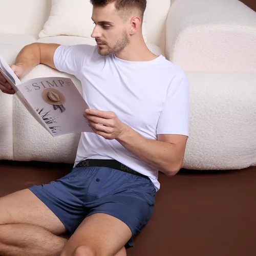 Vista 3 de BAMBOO COOL Men's Boxer Shorts, Soft Breathable Loose Underwear Multipack