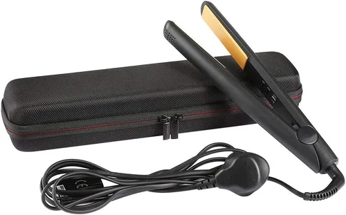 Vista 6 de Faylapa - Estuche rígido de viaje para alisador de cabello, color negro