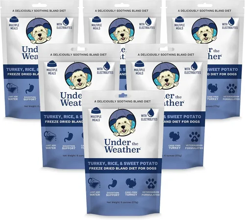 Vista 25 de Under the Weather Bland Diet para perros Fácil de digerir para perros enfermos Siempre esté listo Contiene electrolitos – Carnes naturales