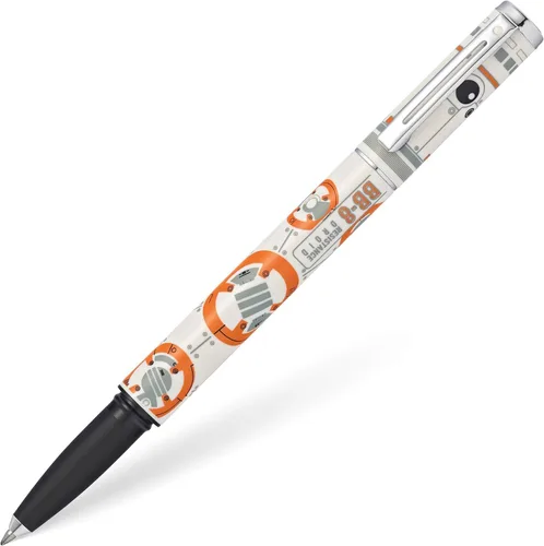 Vista 20 de Pluma estilográfica Sheaffer Pop con borde cromado y punta media, en caja de regalo, Clásico - Lila