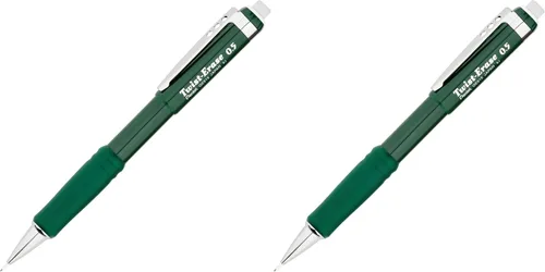 Vista 2 de Lápiz mecánico Pentel Twist Eraser III Color: Verde (QE515D)
