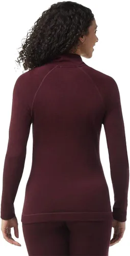 Vista 2 de SMARTWOOL Blusa de cuello redondo activa de lana Merino 250, de capa base, para mujer