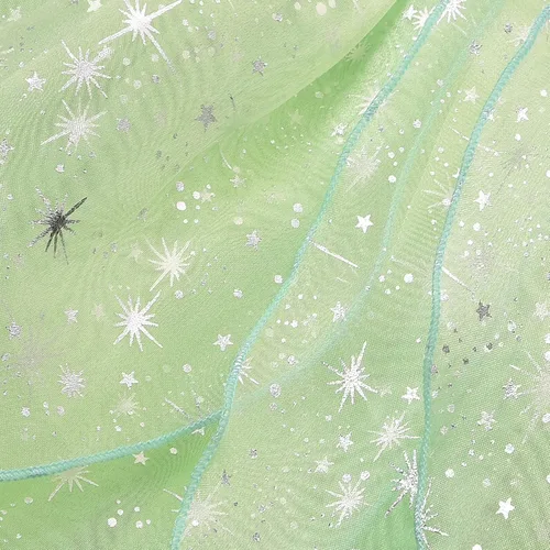 Vista 5 de Vestido de fantasía verde de flores de hada Tinker Bell para niñas