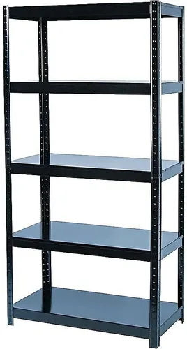 Vista 3 de Safco 5 Shlef - Estantería sin pernos de 36 x 18 x 72 pulgadas, resistente 850 libras por estante, organiza el hogar, oficina, garaje, aula y más