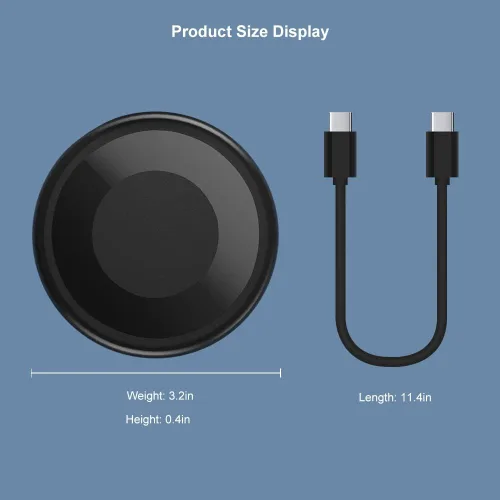 Vista 4 de Adaptador USB YANZI, cable de carga Micro USB con adaptador USB C para iluminación, adaptador de iluminación a USB C, caja de almacenamiento