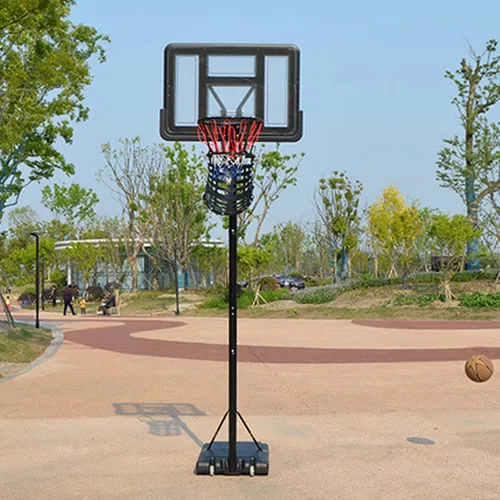 Vista 6 de Sistema de retorno de bola resistente al desgaste de alta resistencia conveniente baloncesto Hoop Ball sistema de retorno para baloncesto negro