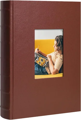 Vista 10 de Vienrose Álbum de fotos de 4 x 6 pulgadas, 300 fotos con cubierta de cuero, gran capacidad, libro de fotos deslizable para boda, bebé vacaciones