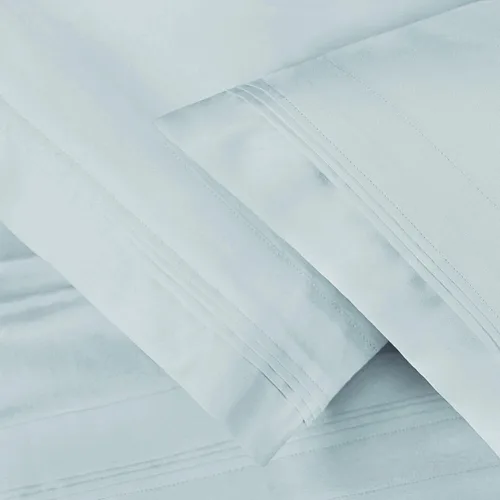 Vista 5 de Superior Juego de fundas de almohada de algodón egipcio de 1000 hilos, fundas de almohada para todas las almohadas y durmientes, fundas suaves