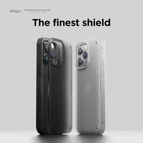 Vista 3 de elago Buckler - Funda compatible con iPhone 14 Pro Max de 6.7 pulgadas, protección contra caídas de grado militar de EE. UU., cubierta protectora