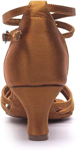 Vista 7 de Zapatos de baile latino para mujer, zapatos de baile de salón de baile de jazz