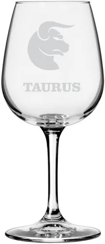 Vista 27 de Símbolo del zodiaco grabado multiusos 12.75oz Copa de vino Géminis