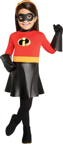 Vista 2 de Spirit Halloween Disfraz violeta de los increíbles para niños pequeños
