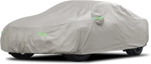 Vista 36 de Migaven Car Cover Custom Fit for Jeep Wrangler 2 Door 1987-2026 JK JL CJ YJ TJ, Waterproof Rain Sun Protection with Door Zipper & Inner Cotton