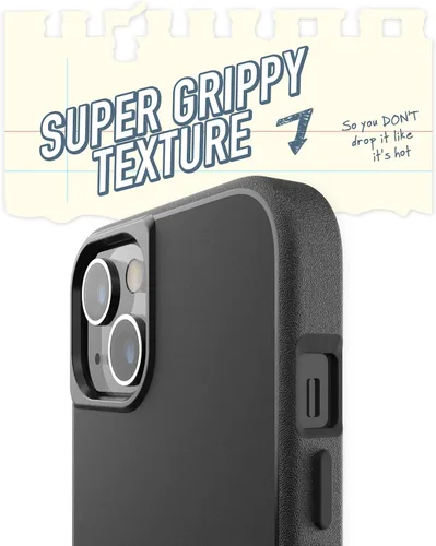 Vista 2 de Smartish - AW Shoots - Funda delgada para iPhone 13, Gripmunk [ligera + protectora], funda fina - Compatible con iPhone 13