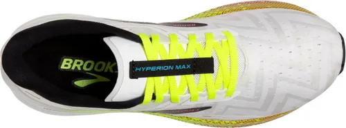 Vista 5 de Brooks Hyperion Max, Blanco, negro, vida nocturna
