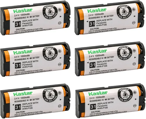 Vista 7 de Kastar Paquete de 1 batería de repuesto para Panasonic KX-TGA571S KXTGA571S KX-TGA572 KXTGA572 KX-TGA573S KXTGA573S KX-TGA670 KXTGA670 KX-TGA670B