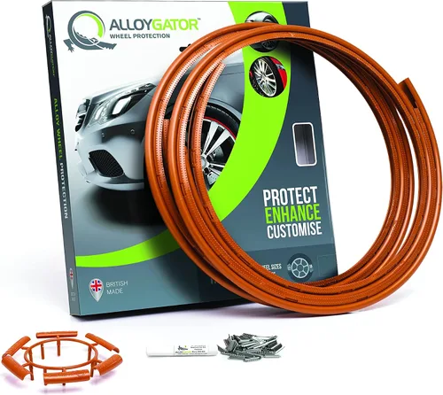 Vista 26 de AlloyGator Protector de Llanta Dorado para Ruedas de Automóvil (Se Adapta a Ruedas de 12-24" de Diámetro) - Paquete de 4 Protectores de Rueda