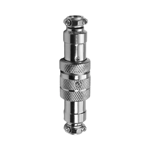 Vista 14 de Heyiarbeit Plata Negro GX12-2 15A 2P Aviación Conector Hembra/Macho Panel de Alambre de Alimentación Chasis Accesorios Conector de Metal Aviación 1