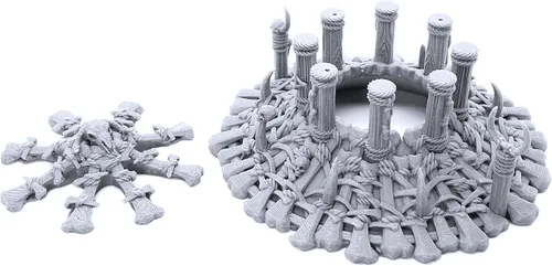 Vista 8 de The Witch Temple by Printable Scenery, 3D Impreso RPG Scenery y Wargame Terrain 1.102 in Miniaturas