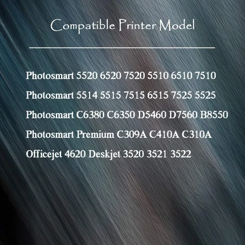 Vista 2 de Cartucho de tinta compatible 564 de repuesto para HP 564XL Photo Black Ink para impresora Photosmart 5510 5511 5514 6510 7510 7515 e-All-in-One C510